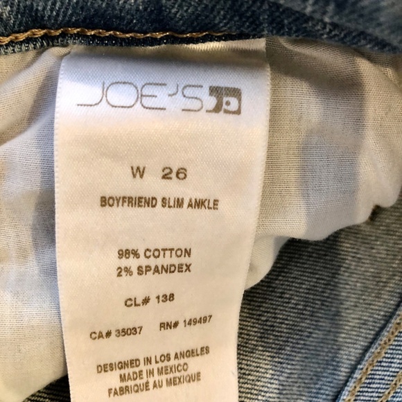 Ripped jeans (boyfriend slim ankle) - Picture 4 of 4